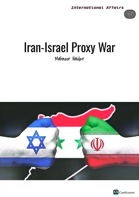 Iran Israel proxy war - Political science - Political Economy and ...