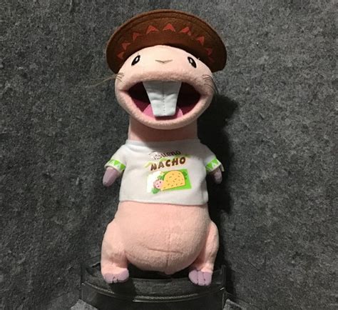 Disney Kim Possible Talking Rufus Naked Mole Rat Plush Doll Toy By