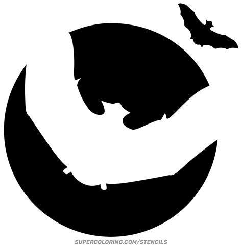Bats Stencil Free Printable Papercraft Templates