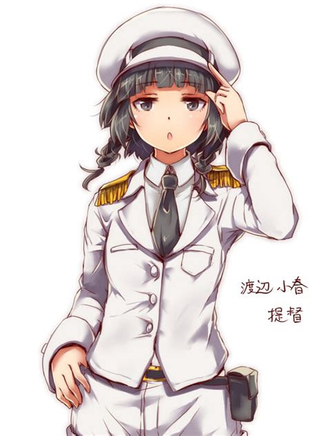 Female Admiral And Watabe Koharu Kantai Collection Drawn By Mataichi