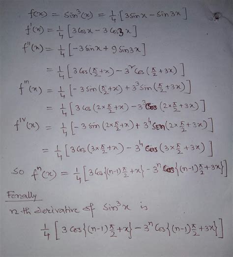 Derivative Of Sin 2 X 5 Gararson