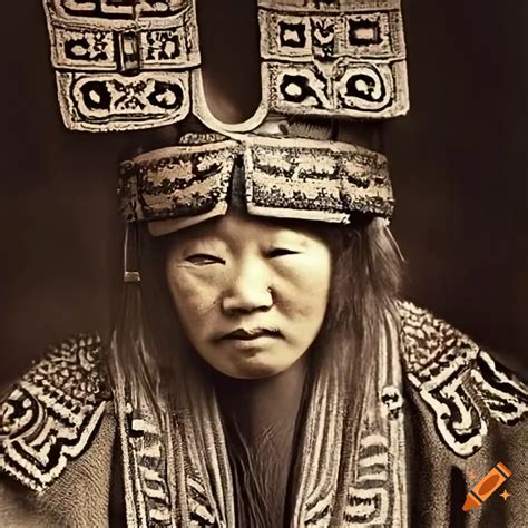 Photograph Of Ainu People From On Craiyon