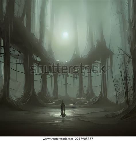 Horror Concept Art Design Idea Stock Illustration 2217905337 | Shutterstock