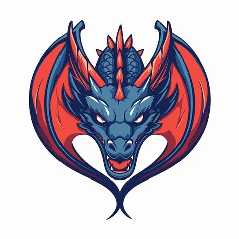 Dragon silhouette vector | Premium AI-generated vector