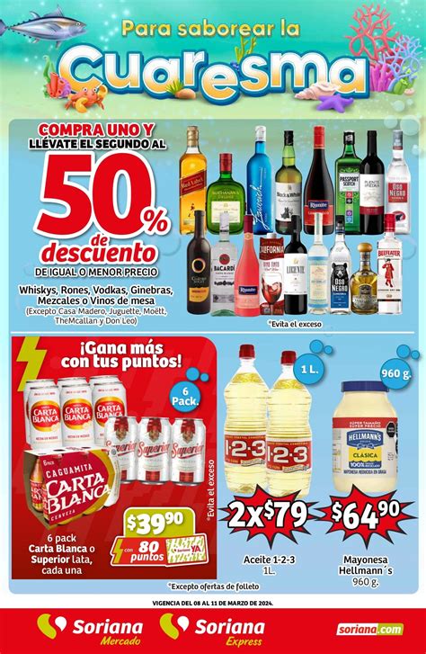 Folleto Soriana Mercado de fin de semana hasta el 11 de marzo 2024