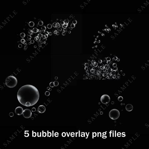 Materials Overlays For Photoshop 60 Overlays Soap Bubbles Png And 