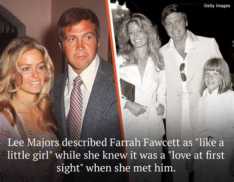 Lee Majors Described Farrah Fawcett As So Cute So Beautiful Inside