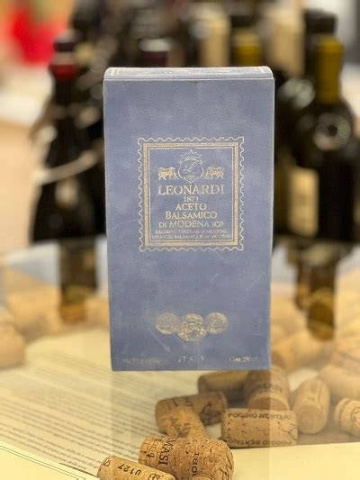 Aceto Balsamico Di Modena Igp Velluto Blu Serie Ml Leonardi