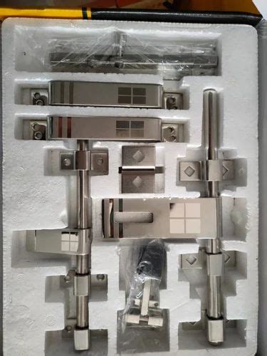 10inch Silver Stainless Steel Premium Aldrop Kit For Door Fittings