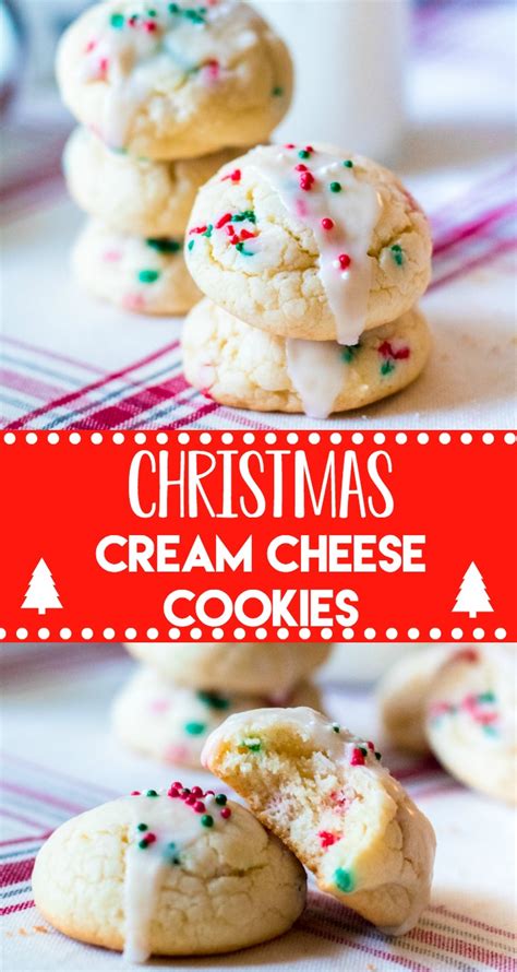 Christmas Cream Cheese Cookies Your New Favorite Holiday Cookie