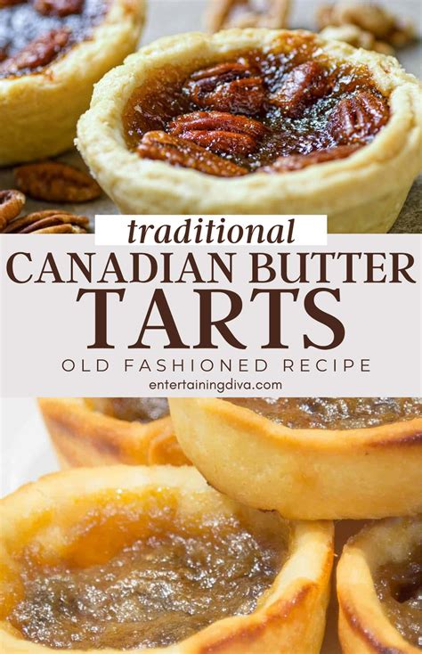 The Best Classic Canadian Butter Tarts Entertaining Diva Artofit