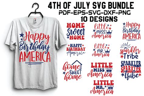 4th Of July Svg Bundle Graphic By Creativekhadiza124 · Creative Fabrica