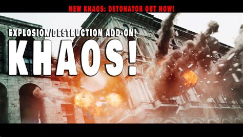 Khaos Ultimate Explosion Destruction Add On Blender Market