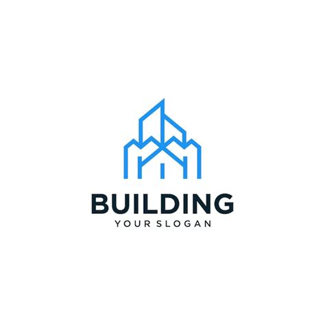 Premium Vector Vector Building Logo Design