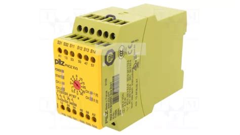 Safety Relay Pilz Pnoz Xv Vdc N O N Ot T Uk