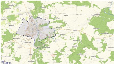 Geoportal miasto Słupsk sprawdź informacje o gminie na mapie