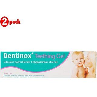 Buy Dentinox Teething Gel - 15G (Pack of 2) Online @ ₹1100 from ShopClues