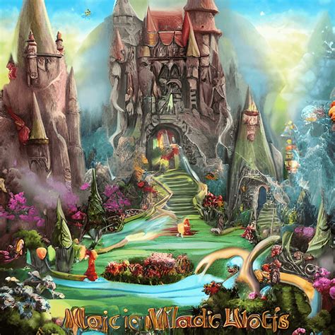 A Magic Land Of Witches Wizards Fairies And Elves Creative Fabrica