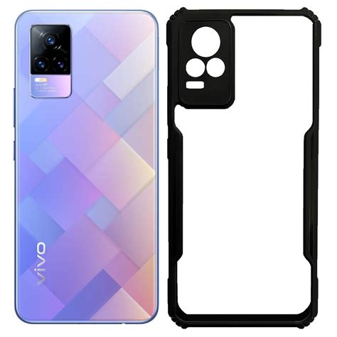 Carrywrap Plastic Transparent Hard Back Cover Case For Vivo Y