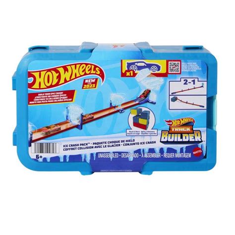 Hot Wheels Track Builder Eis Crash Set Kaufen Spielwaren Thalia