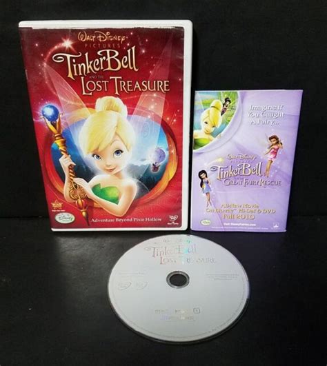 Tinker Bell And The Lost Treasure Dvd 2009 Ebay