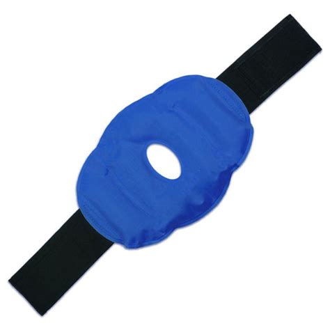 Knee Cold Pack For Injury Reusable Hot And Cold Therapy Ice Gel Pack With Elastic Strap For