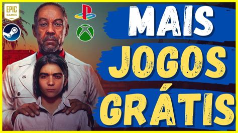 FAR CRY 6 de GRAÇA para JOGAR e MAIS JOGOS GRÁTIS para RESGATE