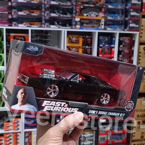 Jual Die Cast 1 24 Dodge Charger Rt Dominic Toretto Fast And Furious Shopee Indonesia