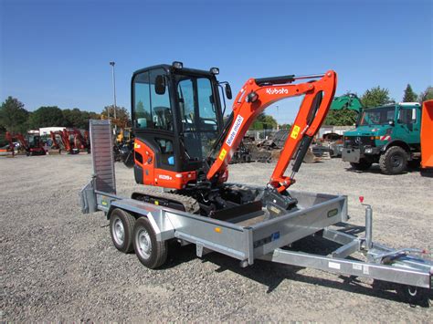 Kubota Kx Baumaschinenanh Nger Unsinn Ub Uwe M Ller