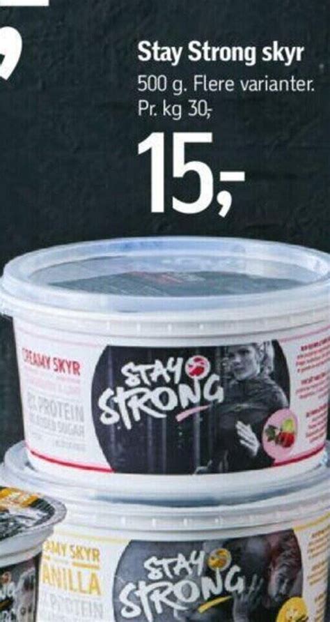 Stay Strong Skyr G Tilbud Hos F Tex