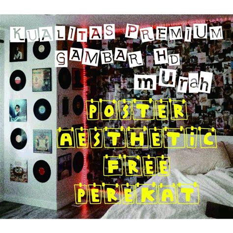 Jual Poster Aesthetic Poster Dinding Kamar Aesthetic Tema Brown