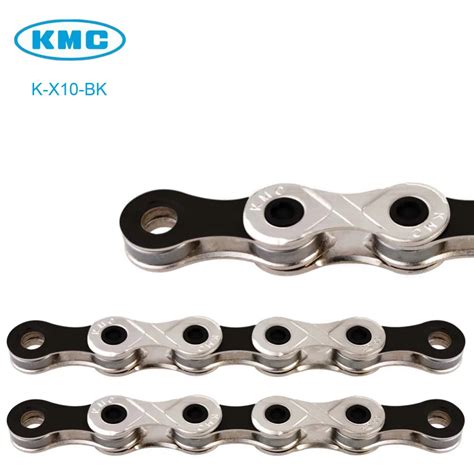 Original KMC X10 Chain Black White Road Bike 10 Speed KMC Chain For