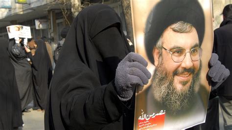 Libanon Portr T Des Hisbollah F Hrers Hassan Nasrallah