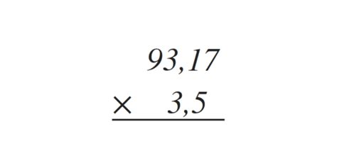 Multiplicación con decimales Aulaprende