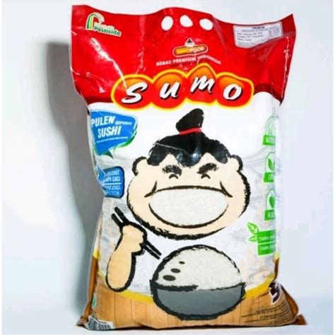 Jual Beras Sumo Premium Pulen 5kg All Varian Beras Premium Shopee