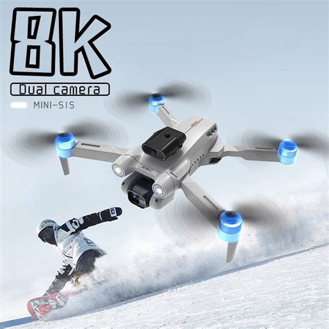 Mini Dron LS S1S 4K Profesional 8K C Mara Dual Evitaci N De Obst Culos