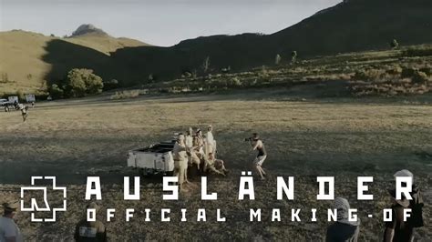 Rammstein Ausl Nder Official Making Of Youtube