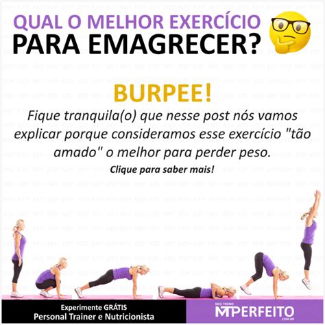 Qual o Melhor Exercício para Emagrecer Meu Treino Perfeito