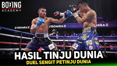 HASIL TINJU DUNIA DUEL SENGIT PETINJU DUNIA JUAREZ VS RIVERA