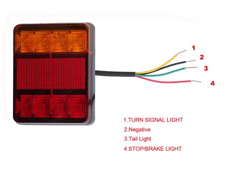 Led Trailer Lights Wiring Colours