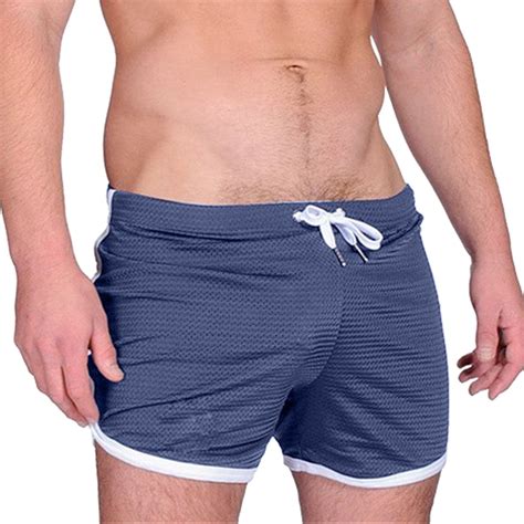 Yuhaotin Men Swim Trunks Long Men S Gym Workout Shorts Bodybuilding