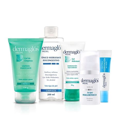 Combo Rutina Experta Dermagl S Piel Mixta Con Serum Dermagl S