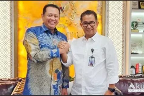 Ketua MPR RI Bambang Soesatyo Bersama Pj Akmal Malik Bahas Solusi