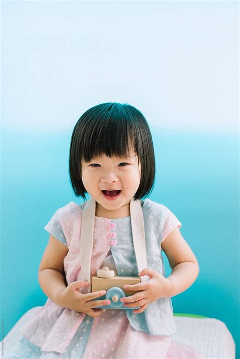 Cute Chinese Little Girl By Stocksy Contributor Pansfun Images