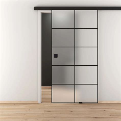 Novadoors Glasschiebetür Nova 684 ESG 93 5 cm x 205 8 cm x 0 8 cm