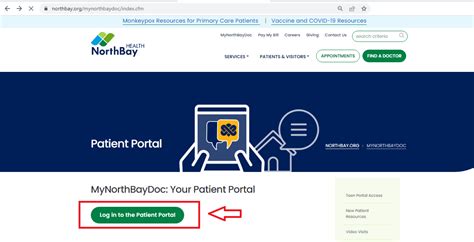 NorthBay Patient Portal Log In - www.northbay.org - Digital Patient Portal