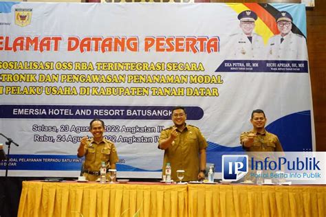 Infopublik Dukung Peningkatan Investasi Dpmptsp Naker Gelar