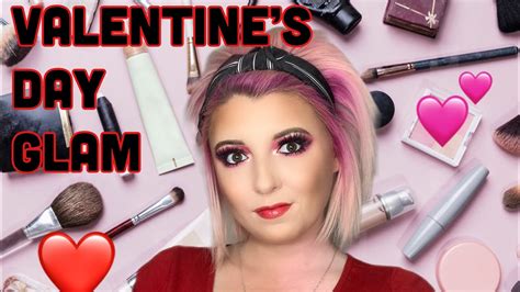 VALENTINES DAY GLAM MAKEUP TUTORIAL YouTube