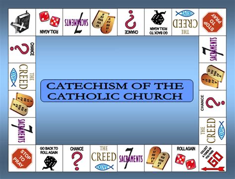 The Catholic Toolbox Catechism Of The Catholic Church File Folder Game