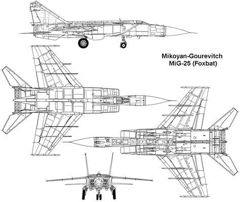 AviationsMilitaires.net — Mikoyan-Gourevitch MiG-25 (OTAN : Foxbat)